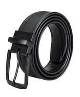 Kenneth Cole Reaction Men's 2-in-1 Fabric Inlay Reversible Stretch Belt