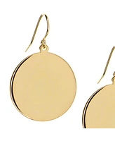 Disc Drop Earring
