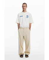 Desigual Men's Long palm tree pants
