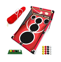 Swooc Boardwalk Birdie | Arcade Style Golf Game With Easy Setup & With 15+ Games | Backyard Golf Chipping Game