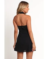 Petal and Pup Women's Betsy Halterneck Mini Dress