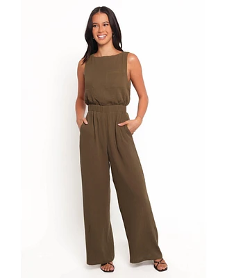 Petal and Pup Women's Brenna Cotton Jumpsuit