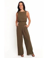 Petal and Pup Women's Brenna Cotton Jumpsuit