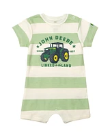 John Deere Baby Boys Romper