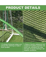 Wosofe Soccer Goal Target Soccer Training Equipment Net with Scoring Zones Improve Kick Practice Shooting and Goalshot Accuracy Training