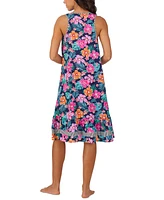 Cuddl Duds Women's Sleeveless Floral Midi Nightgown