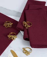 Design Imports Bee Napkin Ring, Set of 4