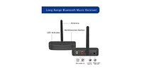 Be-rca Long Range Bluetooth Audio Adapter, HiFi Wireless Music Receiver, Bluetooth 5.0 Receiver for Wired Speakers or Home Music Streaming Stereo Syst