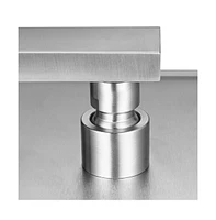 Aquaterior Shower Faucet Set Wall Mount Concealed Mixer Valve Rain Shower Head