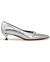 Franco Sarto Women's Malia Pointed Toe Kitten Heel Pumps