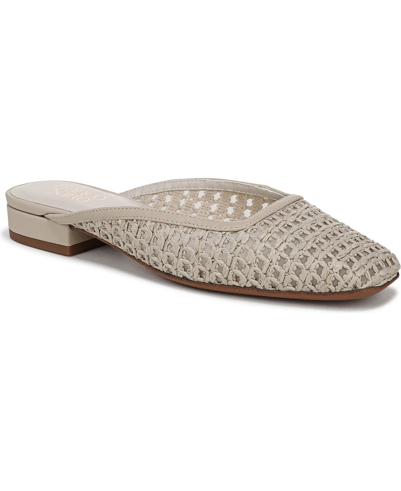 Franco Sarto Women's Dayla 2 Square Toe Block Heel Mules