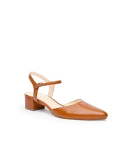 Alterre Women's Cognac Jackie Customizable Slides