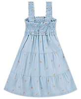 Levi's Little Girls Babydoll Smocked Dress
