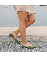 Alterre Women's Moss Marilyn Customizable V Slides
