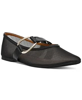 Dv Dolce Vita Women's Mirandah Buckle Mesh Mary Jane Flats