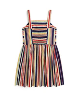 Polo Ralph Lauren Big Girls Striped Dress