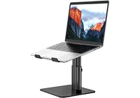 LSX6N Laptop Stand, Ergonomic Adjustable Notebook Riser Holder, Computer Stand Compatible with Air, Pro, Dell, Hp, Lenovo More 10-15.6" Laptops