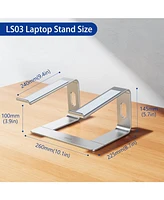 LS03 and LSX6N Laptop Stand Foldable & Portable Lightweight and compact design