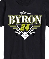 Airwaves Men's Nascar William Byron 24 Short Sleeve T-Shirt