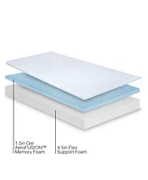 ProSleep 6" Firm Comfort Dual Layered Gel Memory Foam Mattress