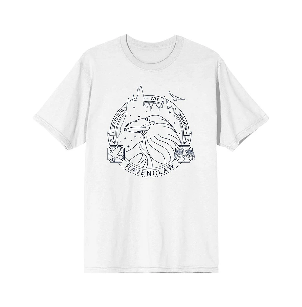Harry Potter Men's Ravenclaw Short-Sleeve T-Shirt-3X-Large