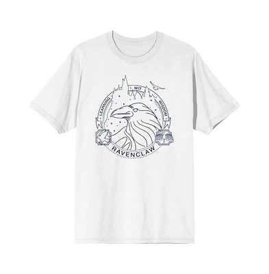 Harry Potter Men's Ravenclaw Short-Sleeve T-Shirt-3X-Large
