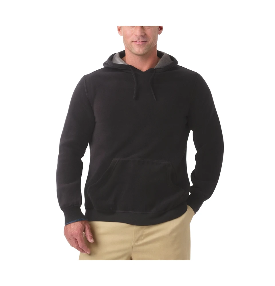 KingSize Big & Tall Velour Long-Sleeve Pullover Hoodie