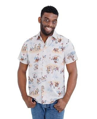 Paw Patrol Boys Matching Family Hawaiian Button Down Dress Shirt