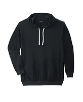 KingSize Big & Tall Waffle-Knit Thermal Hoodie