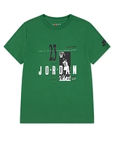 Jordan Little Boys Brand Crew Short Sleeve T-shirt