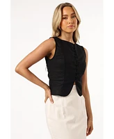 Petal and Pup Women's Daniella Linen Vest