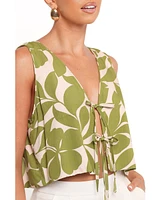 Petal and Pup Women's Valia Tie Top