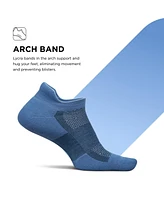 Feetures Men's High Performance Ultra Light Ankle Sock - No Show Socks for Women & Men with Heel Tab