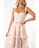 Petal and Pup Women's Lillee Tiered Maxi Dress