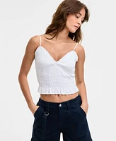 Self Esteem Juniors' Smocked Tank Top
