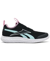 Reebok Little Girls Rush Runner Slip-On Casual Sneakers from Finish Line