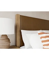 Davie King Leather Bed, Created for Macy's