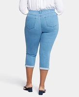 Nydj Plus Chloe Skinny Capri Jeans