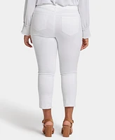 Nydj Plus Marilyn Straight Crop Jeans