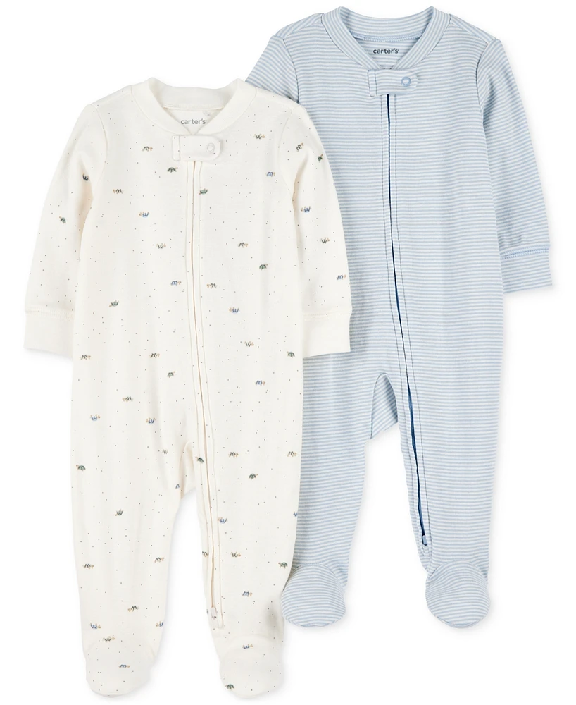 Carter's Baby 2-Pk. Cotton Sleep & Play Pajamas