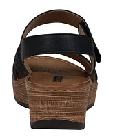Gc Shoes Women's Lux Embellished Wedge Sandals