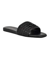 Calvin Klein Women's Yolla Single Band Flat Slip-On Sandals