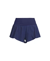 Lands' End Women's 3" Pinchless Flutter Swim Short with Panty