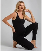 Pietro Brunelli Maternity Soft & Stretchy Bamboo Kelly Jumpsuit