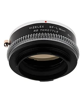 Fotodiox Vizelex Nd Throttle Lens Mount Adapter with Built-In Variable Nd 1 to 8 Stops Filter for Canon Eos Ef/Ef-s D/Slr Lens to Select-l-Mount Mirro