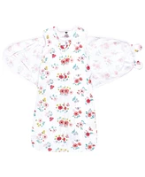 Hudson Baby Girls Convertible Swaddle Sleep Sack, Butterfly Floral, 3-9 Months