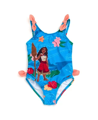 Moana Toddler Girls Disney Upf 50+ One Piece Bathing Suit