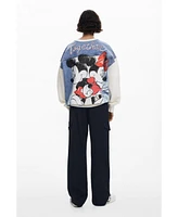 Desigual Women's Mickey and Minnie sweatshirt