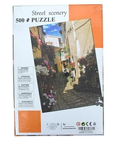 Street Scenery Village Street 500 Piece Jigsaw Puzzle