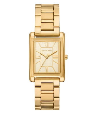 Michael Kors Women's Essex Gold-Tone Stainless Steel Watch, 26x36mm